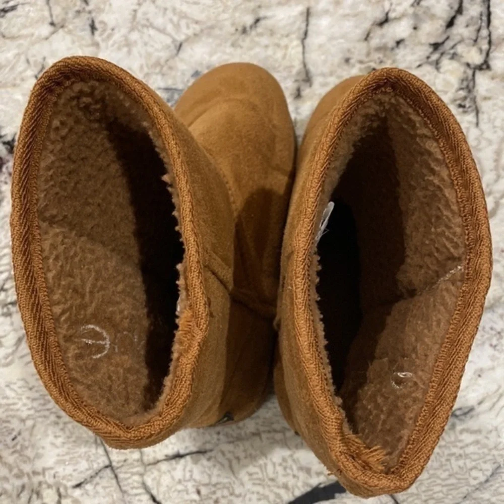Girls‎ Bebe Brown Boots - Size 2